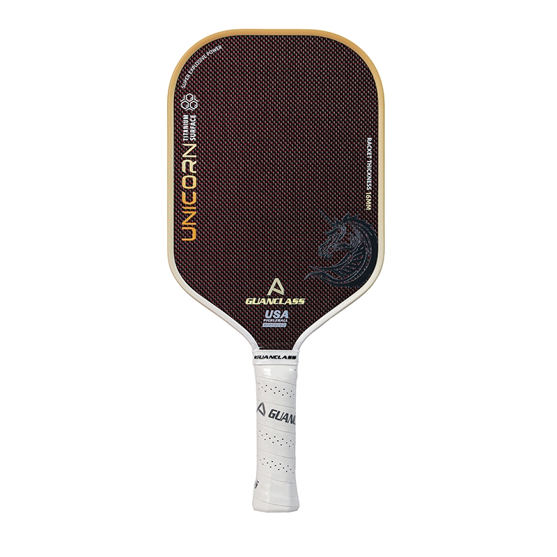 Titanium pickleball racket