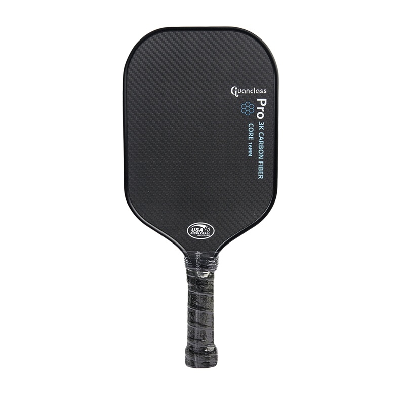 T700 3K Twill Carbon Fiber Pickleball Paddle Black Edge G6004