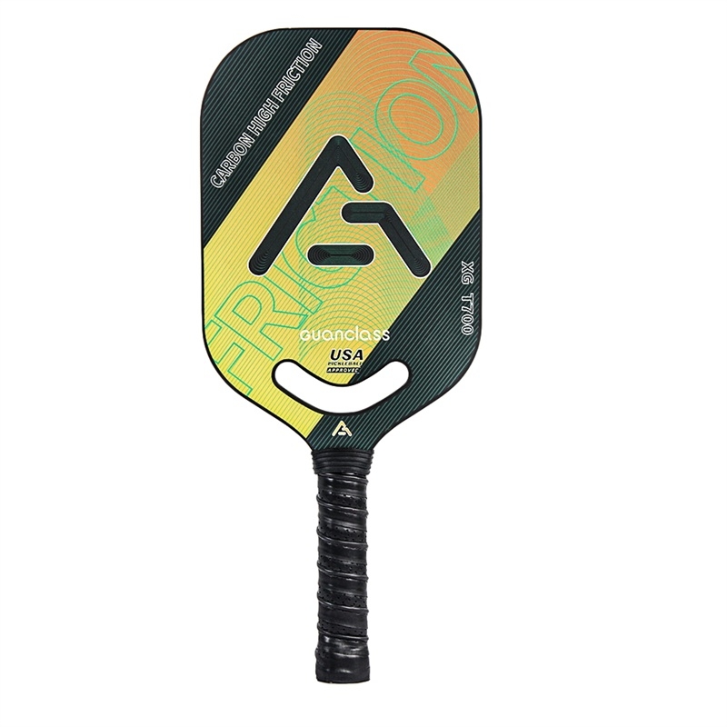  Carbon Fiber Hot-pressed Integrated Molding Pickleball Paddle WITHOUT Edge G6008