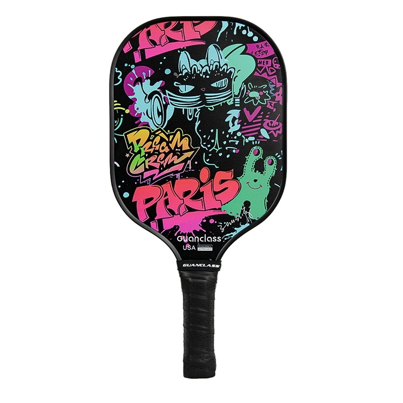 Glass Fiber Pickleball Paddle Black Edge G6012